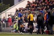 13 December 2015; Cian Healy, Leinster, leaves the field after receiving a yellow card. European Rugby Champions Cup,  Pool 5, Round 3, RC Toulon v Leinster. Stade Felix Mayol, Toulon, France. Picture credit: Stephen McCarthy / SPORTSFILE
