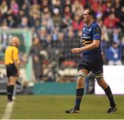 13 December 2015; Devin Toner, Leinster, after receiving a yellow card. European Rugby Champions Cup,  Pool 5, Round 3, RC Toulon v Leinster. Stade Felix Mayol, Toulon, France. Picture credit: Stephen McCarthy / SPORTSFILE