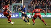 13 December 2015; Ben Te’o, Leinster, is tackled by Ma’a Nonu, left, and Mathieu Bastareaud, Toulon. European Rugby Champions Cup,  Pool 5, Round 3, RC Toulon v Leinster. Stade Felix Mayol, Toulon, France. Picture credit: Seb Daly / SPORTSFILE