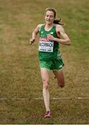 13 December 2015; Ireland's Fionnuala McCormack finishes fourth in the Senior Women's event. SPAR European Cross Country Championships Hyeres 2015. Paray Le Monial, France. Picture credit: Cody Glenn / SPORTSFILE