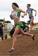 13 December 2015; Ireland's Lizzie Lee on her way to a 13th place finish in the Senior Women's event. SPAR European Cross Country Championships Hyeres 2015. Paray Le Monial, France. Picture credit: Cody Glenn / SPORTSFILE