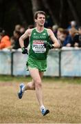 13 December 2015; Ireland's Paul Pollock on his way to a 45th place finish in the Senior Men's event. SPAR European Cross Country Championships Hyeres 2015. Paray Le Monial, France. Picture credit: Cody Glenn / SPORTSFILE