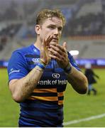 13 December 2015; Leinster's Jamie Heaslip applauds the crowd following his side's defeat. European Rugby Champions Cup,  Pool 5, Round 3, RC Toulon v Leinster. Stade Felix Mayol, Toulon, France. Picture credit: Seb Daly / SPORTSFILE