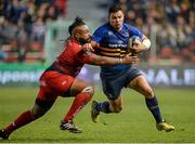 13 December 2015; Ben Te’o, Leinster is tackled by Mathieu Bastareaud, Toulon. European Rugby Champions Cup,  Pool 5, Round 3, RC Toulon v Leinster. Stade Felix Mayol, Toulon, France. Picture credit: Seb Daly / SPORTSFILE