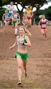 13 December 2015; Ireland's Ciara Durkan competes in the Senior Women's event. SPAR European Cross Country Championships Hyeres 2015. Paray Le Monial, France. Picture credit: Cody Glenn / SPORTSFILE