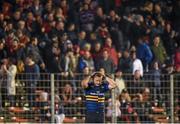 13 December 2015; Jamie Heaslip, Leinster, reacts at the final whistle. European Rugby Champions Cup,  Pool 5, Round 3, RC Toulon v Leinster. Stade Felix Mayol, Toulon, France. Picture credit: Stephen McCarthy / SPORTSFILE
