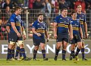 13 December 2015; Leinster players at the final whistle. European Rugby Champions Cup,  Pool 5, Round 3, RC Toulon v Leinster. Stade Felix Mayol, Toulon, France. Picture credit: Stephen McCarthy / SPORTSFILE