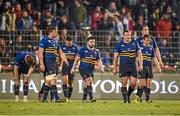 13 December 2015; Leinster players at the final whistle. European Rugby Champions Cup,  Pool 5, Round 3, RC Toulon v Leinster. Stade Felix Mayol, Toulon, France. Picture credit: Stephen McCarthy / SPORTSFILE