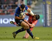 13 December 2015; Ben Te’o, Leinster, tackled by Matt Giteau, Toulon. European Rugby Champions Cup,  Pool 5, Round 3, RC Toulon v Leinster. Stade Felix Mayol, Toulon, France. Picture credit: Seb Daly / SPORTSFILE