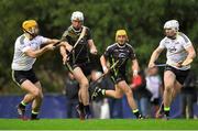 13 December 2015; Michael Fennelly, 2015 All-Stars, in action against Kieran Bergin, left, and David O'Callaghen, 2014 All-Stars. GAA All-Star Tour 2015, sponsored by Opel, 2014 All-Stars v 2015 All-Stars. St Edward’s University, Austin, Texas, USA. Picture credit: Ray McManus / SPORTSFILE