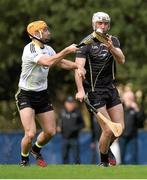 13 December 2015; Michael Fennelly, 2015 All-Stars, in action against Kieran Bergin, 2014 All-Stars. GAA All-Star Tour 2015, sponsored by Opel, 2014 All-Stars v 2015 All-Stars. St Edward’s University, Austin, Texas, USA. Picture credit: Ray McManus / SPORTSFILE