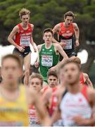 13 December 2015; Ireland's Peter Lynch competes in the Junior Men's event. SPAR European Cross Country Championships Hyeres 2015. Paray Le Monial, France Picture credit: Cody Glenn / SPORTSFILE