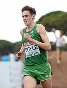 13 December 2015; Ireland's Cathal Doyle competes in the Junior Men's event. SPAR European Cross Country Championships Hyeres 2015. Paray Le Monial, France Picture credit: Cody Glenn / SPORTSFILE