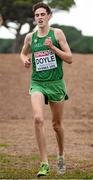 13 December 2015; Ireland's Cathal Doyle competes in the Junior Men's event. SPAR European Cross Country Championships Hyeres 2015. Paray Le Monial, France Picture credit: Cody Glenn / SPORTSFILE