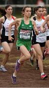 13 December 2015; Ireland's Shona Heaslip at the start of the U23 Women's event. SPAR European Cross Country Championships Hyeres 2015. Paray Le Monial, France Picture credit: Cody Glenn / SPORTSFILE