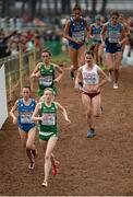 13 December 2015; Ireland's Emma Mitchell and Shona Heaslip competing in the U23 Women's event. SPAR European Cross Country Championships Hyeres 2015. Paray Le Monial, France Picture credit: Cody Glenn / SPORTSFILE