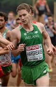 13 December 2015; Ireland's Brandon Hargreaves competes in the U23 Men's event. SPAR European Cross Country Championships Hyeres 2015. Paray Le Monial, France Picture credit: Cody Glenn / SPORTSFILE