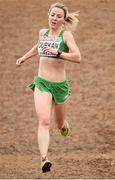 13 December 2015; Ireland's Ciara Durkan on her way to a 43rd place finish in the Senior Women's event. SPAR European Cross Country Championships Hyeres 2015. Paray Le Monial, France Picture credit: Cody Glenn / SPORTSFILE