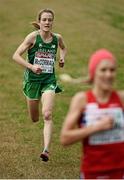 13 December 2015; Ireland's Fionnuala McCormack on her way to a 4th place finish in the Senior Women's event. SPAR European Cross Country Championships Hyeres 2015. Paray Le Monial, France Picture credit: Cody Glenn / SPORTSFILE