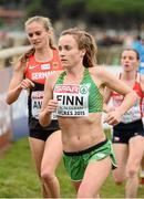 13 December 2015; Ireland's Michele Finn on her way to a 54th place finish in the Senior Women's event. SPAR European Cross Country Championships Hyeres 2015. Paray Le Monial, France Picture credit: Cody Glenn / SPORTSFILE