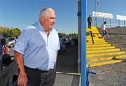 13 September 2009; The recently appointed Galway football manager Joe Kernan arriving for the game. Galway Senior Football Championship Semi-Final, Mountbellew/Moylough v Caltra, Tuam, Co Galway. Photo by Sportsfile