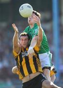 13 September 2009; Michael Meehan, Caltra, in action against Joe Bergin, Mountbellew/Moylough. Galway Senior Football Championship Semi-Final, Mountbellew/Moylough v Caltra, Tuam, Co Galway. Photo by Sportsfile