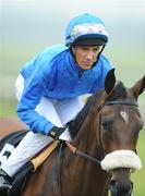 30 August 2009; Frankie Dettori with Long Lashes up, on their way to the start of the Moyglare Stud Stakes. The Curragh Racecourse, Co. Kildare. Picture credit: Matt Browne / SPORTSFILE