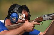 17 June 2015; Jiri Liptak, Czech Republic, competes during Qualification Day 2 of the Men's Trap Shooting event. 2015 European Games, Baku Shooting Centre, Baku, Azerbaijan. Picture credit: Stephen McCarthy / SPORTSFILE