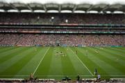 6 September 2015; A general view of the action during the game. GAA Hurling All-Ireland Senior Championship Final, Kilkenny v Galway, Croke Park, Dublin. Picture credit: Brendan Moran / SPORTSFILE