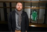 15 December 2015; Kildare football manager Cian O'Neill at the launch of the Bord na Móna Leinster GAA Series. Croke Park, Dublin. Photo by Sportsfile