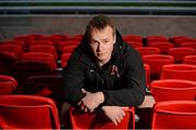 16 December 2015; Ulster's Luke Marshall after a press conference. Ulster Rugby Press Conference, Kingspan Stadium, Ravenhill Park, Belfast, Co. Antrim.  Picture credit: Oliver McVeigh / SPORTSFILE