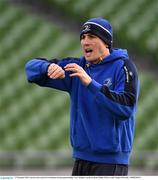 17 December 2015; Leinster backs coach Girvan Dempsey during squad training. Aviva Stadium, Lansdowne Road, Dublin. Picture credit: Stephen McCarthy / SPORTSFILE