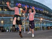 19 December 2015; Leinster supporters from Stornoway in Scotland Richard MaCleod and Iain McCkinnon at the European Rugby Champions Cup, Pool 5, Round 4, clash between Leinster and RC Toulon at the Aviva Stadium, Lansdowne Road, Dublin. Picture credit: Matt Browne / SPORTSFILE