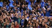 19 December 2015; Leinster supporters during the European Rugby Champions Cup, Pool 5, Round 4, clash between Leinster and RC Toulon at the Aviva Stadium, Lansdowne Road, Dublin. Picture credit: Stephen McCarthy / SPORTSFILE