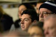 19 December 2015; Golfer Rory McIlroy at the game. European Rugby Champions Cup, Pool 5, Round 4, Leinster v RC Toulon. Aviva Stadium, Lansdowne Road, Dublin. Picture credit: Matt Browne / SPORTSFILE