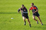 9 September 2009; Cork's John Miskella, left, and Paudie Kissane in action during a squad training ahead of their GAA Football All-Ireland Senior Championship Final game against Kerry on September the 20th. Pairc Ui Chaoimh, Cork. Picture credit: Brendan Moran / SPORTSFILE