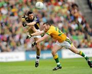 30 August 2009; Aidan O'Mahony, Kerry, in action against Michael Burke, Meath. GAA All-Ireland Senior Football Championship Semi-Final, Kerry v Meath, Croke Park, Dublin. Picture credit: Ray McManus / SPORTSFILE