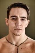 4 March 2015; (Editor's Note: This image was processed using digital filters.) Team Ireland boxer Michael Conlan ahead of the 2015 European Games taking place in Baku in Azerbaijan from June 12th to 28th this year.  Morrison Hotel, Dublin. Picture credit: Stephen McCarthy / SPORTSFILE