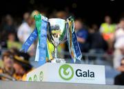 13 September 2009; The Junior camogie New Ireland trophy at the Gala All-Ireland Camogie Championship Finals. Croke Park, Dublin. Picture credit: Pat Murphy / SPORTSFILE