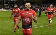 19 December 2015; Toulon's Bryan Habana after the game. European Rugby Champions Cup, Pool 5, Round 4, Leinster v RC Toulon. Aviva Stadium, Lansdowne Road, Dublin. Picture credit: Matt Browne / SPORTSFILE