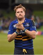 19 December 2015; Leinster's Jamie Heaslip following his side's defeat. European Rugby Champions Cup, Pool 5, Round 4, Leinster v RC Toulon. Aviva Stadium, Lansdowne Road, Dublin. Picture credit: Stephen McCarthy / SPORTSFILE