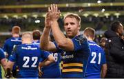 19 December 2015; Leinster's Luke Fitzgerald following his side's defeat. European Rugby Champions Cup, Pool 5, Round 4, Leinster v RC Toulon. Aviva Stadium, Lansdowne Road, Dublin. Picture credit: Stephen McCarthy / SPORTSFILE