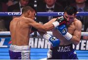 19 December 2015; Jack Catterall, right, exchanges punches with Noe Nunez Rodriguez. WBO World Middleweight Title Fight, Undercard. Manchester Arena, Manchester. Picture credit: Ramsey Cardy / SPORTSFILE