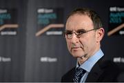 19 December 2015; Republic of Ireland manager Martin O'Neill at the RTE Sports Awards. RTÉ, Donnybrook, Dublin. Picture credit: Piaras Ó Mídheach / SPORTSFILE