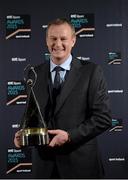 19 December 2015; Northern Ireland manager Michael O'Neill, who won the RTÉ Sports Manager of the Year award, at the RTÉ Sports Awards 2015. RTÉ, Donnybrook, Dublin. Picture credit: Piaras Ó Mídheach / SPORTSFILE