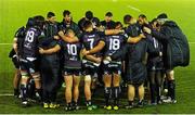 20 December 2015; Connacht players make a huddle and reflect on their team's defeat after the final whistle. European Rugby Challenge Cup, Pool 1, Round 4, Newcastle Falcons v Connacht. Kingston Park, Newcastle, England. Picture credit: Seb Daly / SPORTSFILE