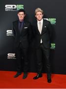 20 December 2015; Golfer Rory McIlroy and singer Niall Horan of One Direction arrive to BBC Sports Personality of the Year 2015 at the Titanic Belfast, Titanic Quarter, Olympic Way, Belfast, Co Antrim. Picture credit: Stephen McCarthy / SPORTSFILE