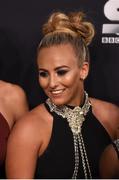20 December 2015; England women's football international Toni Duggan arrives to BBC Sports Personality of the Year 2015 at the Titanic Belfast, Titanic Quarter, Olympic Way, Belfast, Co Antrim. Picture credit: Stephen McCarthy / SPORTSFILE
