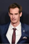 20 December 2015; Tennis star Andy Murray arrives to BBC Sports Personality of the Year 2015 at the Titanic Belfast, Titanic Quarter, Olympic Way, Belfast, Co Antrim. Picture credit: Stephen McCarthy / SPORTSFILE