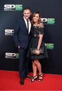 20 December 2015; Jessica Ennis-Hill and husband Andy arrive to BBC Sports Personality of the Year 2015 at the Titanic Belfast, Titanic Quarter, Olympic Way, Belfast, Co Antrim. Picture credit: Stephen McCarthy / SPORTSFILE